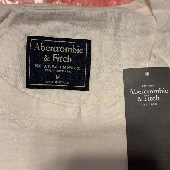 Vintage Abercrombie & Fitch Embroidered Logo Tee - Picture 2 of 13